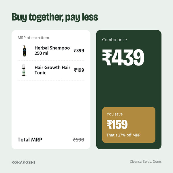 Herbal Hair Duo price vs MRP