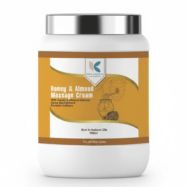 Honey & Almond Deep Nourishing & Moisturizing Massage Cream | Kokakoshi