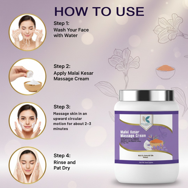 Malai Kesar Brightening & Deep Nourishing Massage Cream | Kokakoshi