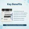 Diamond Skin Polishing & Glow Boosting Face & Body Massage Scrub | Kokakoshi 400 ml