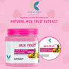 Mix Fruit Face & Body Massage Scrub (400 ml) – Blemish-Free Glow & Skin Brightening Exfoliator | Kokakoshi