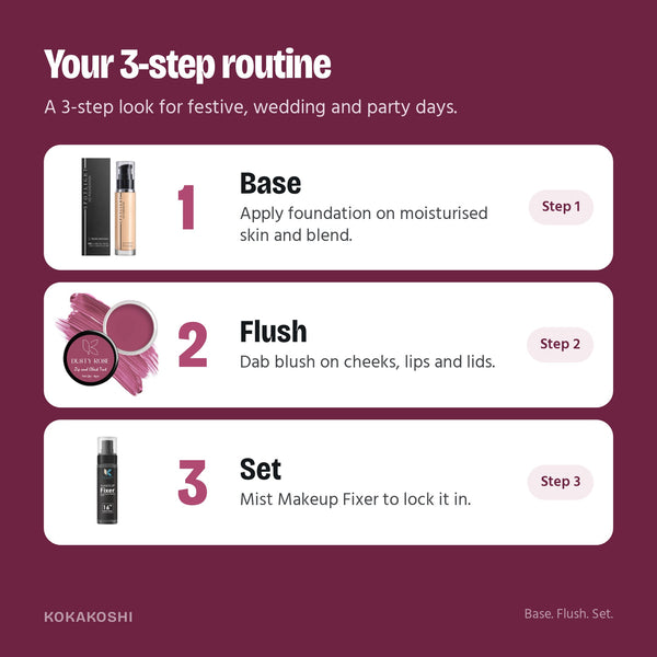 How to use the Party Makeup Kit