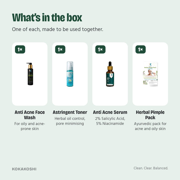 What’s in the Pimple Treatment Kit