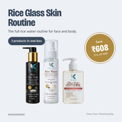 Rice Glass Skin Routine, save ₹101