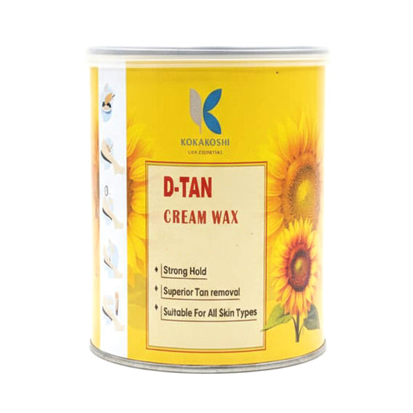 D-Tan Cream Wax – Strong Hair Removal & Tan Reduction | Kokakoshi