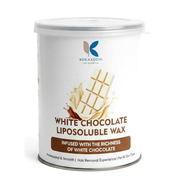 White Chocolate Liposoluble Wax Smooth & Professional Hair Removal Wax | Kokakoshi